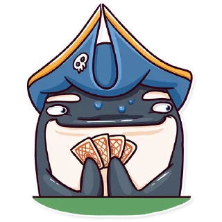 😰-Orca88 the Pirate!, Telegram Sticker