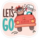 😊-Ovechka Lana, Telegram Sticker
