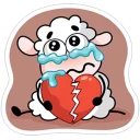😊-Ovechka Lana, Telegram Sticker