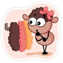 😊-Ovechka Lana, Telegram Sticker