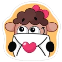😊-Ovechka Lana, Telegram Sticker