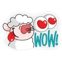 😊-Ovechka Lana, Telegram Sticker