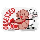 😊-Ovechka Lana, Telegram Sticker