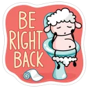 😊-Ovechka Lana, Telegram Sticker
