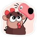 😊-Ovechka Lana, Telegram Sticker