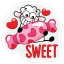 😊-Ovechka Lana, Telegram Sticker