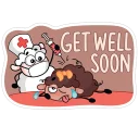 😊-Ovechka Lana, Telegram Sticker