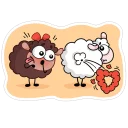 😊-Ovechka Lana, Telegram Sticker