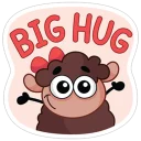 😊-Ovechka Lana, Telegram Sticker