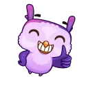 👍-Owled Didi, Telegram Sticker