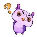 ❓-Owled Didi, Telegram Sticker