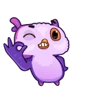 😉-Owled Didi, Telegram Sticker