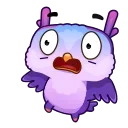 😨-Owled Didi, Telegram Sticker