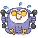 💪-Savva Owler, Telegram Sticker