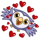 ❤-Savva Owler, Telegram Sticker