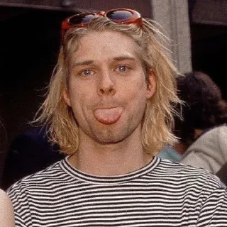 😂-Курт кобейн @sweemeqx @Ctikerubot, Telegram Sticker