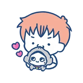 😊-  @ikmut: Naked Love--Pet Girlfriend., Telegram Sticker