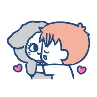 😊-  @ikmut: Naked Love--Pet Girlfriend., Telegram Sticker