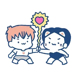 😊-  @ikmut: Naked Love--Pet Girlfriend., Telegram Sticker