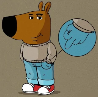 🤩-Чиловый парень @TgSticker, Telegram Sticker