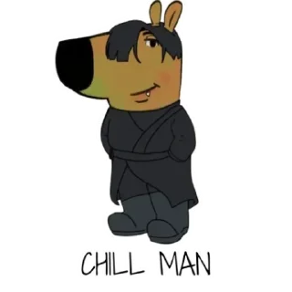 🖼-Чиловый парень @TgSticker, Telegram Sticker
