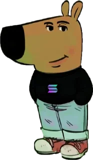 🙂-Чиловый парень @TgSticker, Telegram Sticker