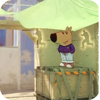 👍-Чиловый парень @TgSticker, Telegram Sticker