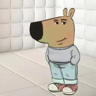 😌-Чиловый парень @TgSticker, Telegram Sticker