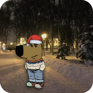 ❄️-Чиловый парень @TgSticker, Telegram Sticker