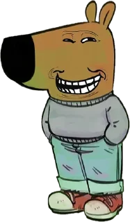 😌-Чиловый парень @TgSticker, Telegram Sticker