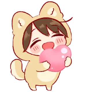 💞-Toco's love pack 4 [@TodorokiShouto], Telegram Sticker