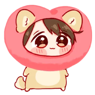💞-Toco's love pack 4 [@TodorokiShouto], Telegram Sticker