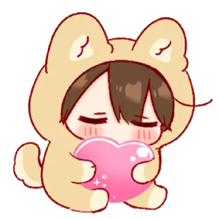 💞-Toco's love pack 4 [@TodorokiShouto], Telegram Sticker