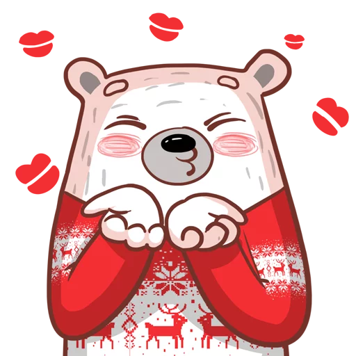 Pampu Love, telegram sticker