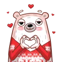 😍-Pampu Love, Telegram Sticker