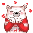 😘-Pampu Love, Telegram Sticker