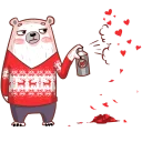 😐-Pampu Love, Telegram Sticker