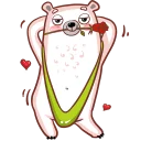 💪-Pampu Love, Telegram Sticker