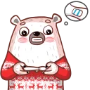 😧-Pampu Love, Telegram Sticker