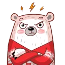 😠-Pampu Love, Telegram Sticker