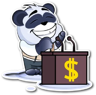 😀-Панда Мэй Хуань, Telegram Sticker