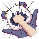 👊-Panda Chan, Telegram Sticker