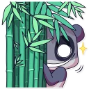 👁-Panda Chan, Telegram Sticker