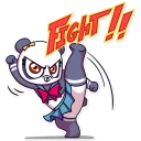 ✊-Panda Chan, Telegram Sticker