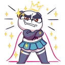 👑-Panda Chan, Telegram Sticker
