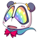 🌈-Panda Chan, Telegram Sticker