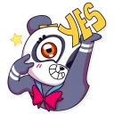 ✅-Panda Chan, Telegram Sticker