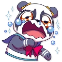 😢-Panda Chan, Telegram Sticker
