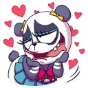 💖-Panda Chan, Telegram Sticker