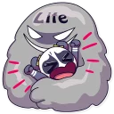 👻-Panda Chan, Telegram Sticker